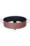 Al Saif Gallery Steel Food Warmer, 14 x 36 x 44 cm, with double bowl - brown - 6