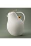 Al Saif Gallery Dora thermos, 1.5 liters, golden butterfly, thermal glass inner container, plastic outer shell - light gray - 2