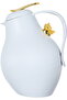 Al Saif Gallery Dora thermos, 1.5 liters, golden butterfly, thermal glass inner container, plastic outer shell - light gray - 3