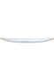 Al Saif Gallery Glass Dessert Dish, 50 X 10 X 3 Cm, Oval - Clear Gold - 5