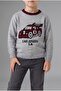 Oversize Basic Car Patterned Sweater for Baby Boy H9286A526Wn - 2