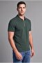 Regular Fit Half Zipper Closure Short Sleeve Basic Polo T-Shirt H3741Ax26Au