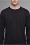 Boxy Fit Crew Neck Cotton Long Sleeve Basic T-Shirt I3710Ax26Au - 6
