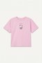 100% Cotton Pochacco Licensed Combed Cotton Short Sleeve Lilac T-Shirt Baby Girl H9402A526Au - 4