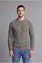 Standard Fit Crew Neck Ribbed Knitwear Basic Sweater C8814Ax26Au - 2
