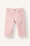 Heart Pocket Detailed Elastic Waist Barrel Fit Gabardine Trousers Baby Girl H9303A526Au - 4
