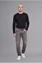 Boxy Fit Crew Neck Cotton Long Sleeve Basic T-Shirt I3710Ax26Au