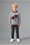 Oversize Basic Car Patterned Sweater for Baby Boy H9286A526Wn - 3