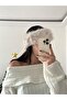 Plush Headband Ecru - 2