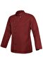 Cook Jacket Claret Red with Sleeve Pockets