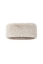 Plush Headband Ecru