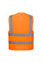Men's Orange Warning Vest - 2