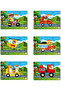 Wooden Puzzle Set of 6 Cars Educational Jigsaw Puzzle Set 3 (12 pieces) - 2