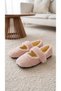 Women's Powder Thick-Strapped Mary Jane Furry Daily Ballet Flats Byndmj002 - 8