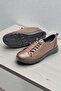 605 Full Orthopedic Poly Light Sole Daily Genuine Leather Women's Shoes Elastic - 4