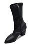 475 Daily Zippered 6cm Women's Heeled Boots Shoes Thick Heel Classic Heeled Boots - 4