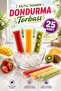 Ziplock Practical Ice Cream Bag 5.5X22 cm Homemade Ice Cream and Juice Ice Bag