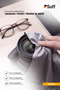 Kamille Papatya Sensitive Surface Glass Cleaning Cloth 50X40 |   Camera Lens and Optical Surface Cleaning Cloth - Gray - 4