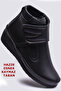 140 Orthopedic Sole Velcro Black Mother Boots Women's Boots Boots