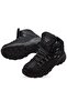 4107 Orthopedic Waterproof Genuine Leather Outdoor Men's Black Boots Shoes - 3