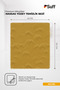 Kamille Microfiber Sensitive Surface Cleaning Cloth Watch, Jewelry and Accessory Cleaning Cloth 50X40 cm Yellow - 6