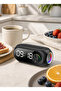Wireless Speaker Led Mirror Screen Alarm Clock Stereo Speaker - 4