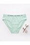Cotton Pieces of Water Green Color 3-Pack Panties - 2