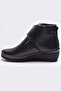 140 Orthopedic Sole Velcro Black Mother Boots Women's Boots Boots - 4