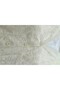 Double Pocket Buttoned Embroidered Asymmetrical Cut Linen Vest -Beige - 7
