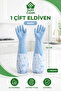 Warm Dishwashing Gloves Durable Waterproof Household Gloves Water Dust Stop Cleaning Rubber Gloves