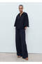 Oversize Shirt with Three-Quarter Sleeves - 2