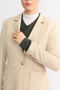 Beige Half-Lined Summer Linen Jacket - 4