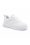 Kb-X12 White Leather Men's Shoes - 4 cm Thick Sole Orthopedic Lace-Up Casual Sports Shoes