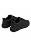 Kb-X12 Full Black Leather Men's Shoes - 4 cm Thick Sole Orthopedic Lace-Up Casual Sports Shoes - 5