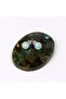 Aqua Marine Steel Earrings – 8 mm Sphere Cut – Tarnish Resistant - 4