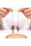 Double Pendulum Set - Light Colored Amethyst - Chakra Pandül - 2