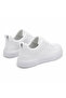 Kb-X12 White Leather Men's Shoes - 4 cm Thick Sole Orthopedic Lace-Up Casual Sports Shoes - 5