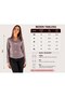Women's Long Sleeve Satin Shirt - 6