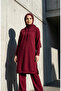 Two-Thread Hooded Two-Piece Suit 3084-01 Cherry - 2