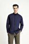 Long Sleeve Slim Fit Slim Fit Classic Cotton Shirt - 3
