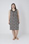 Women's Large Size Viscose Combed Fabric Zero Sleeve Lace Detailed Nightgown 10726 - 2