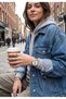 Women's Wristwatch 34 mm Navy Blue Silicone Cord Rose Gold Steel Case White Dial 3 Atm - 2