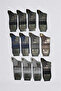 Dobrucan Kısakonç Bamboo Summer Comfortable Men's Socks 12-Pack - 4