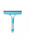 Blue home-use multi-functional glass cleaner with watering can, 3-in-1 window scraper. - 4