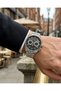 San Diego 43mm Men's Wristwatch Silver Color Steel Band Grey Dial Multifunction Men's Watch - 3