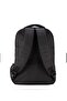 Women's Black Quilted Column Mini Backpack - 3