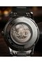 For Motion Automatic Men's Wristwatch 44 mm Steel Band Skeleton Mechanism – 3 Atm - 5