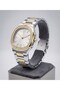 San Diego 35mm Women's Watch with Stones Dual Color Steel Band Elegant Design