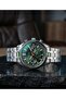 Function Men's Wristwatch 44 mm Multifunctional Colorful Glass Steel Band Quartz - 3
