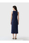 Alita city: standout oval neck slit bodycon dress - 3
